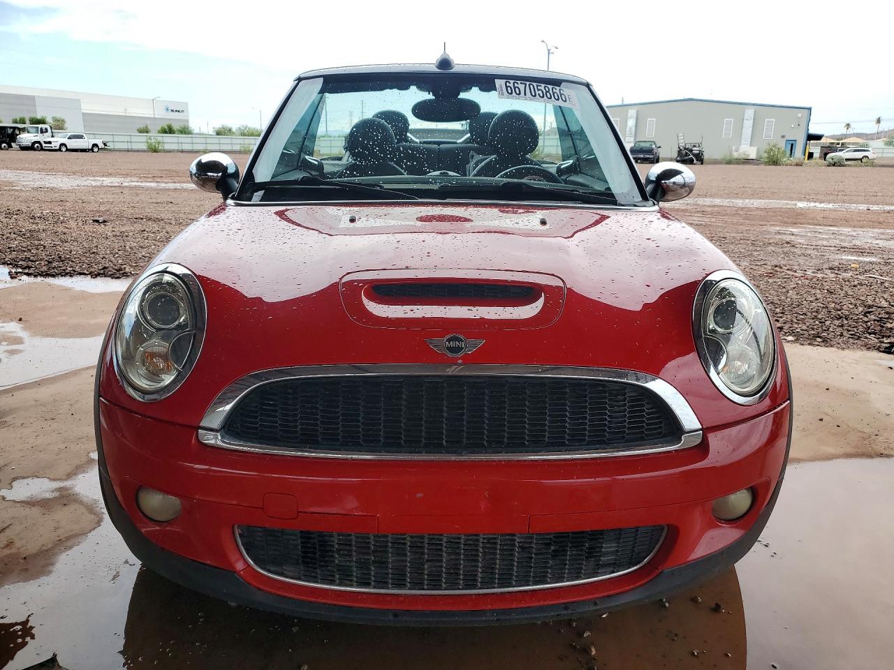 2010 Mini Cooper S Red vin: WMWMS3C54ATZ84965