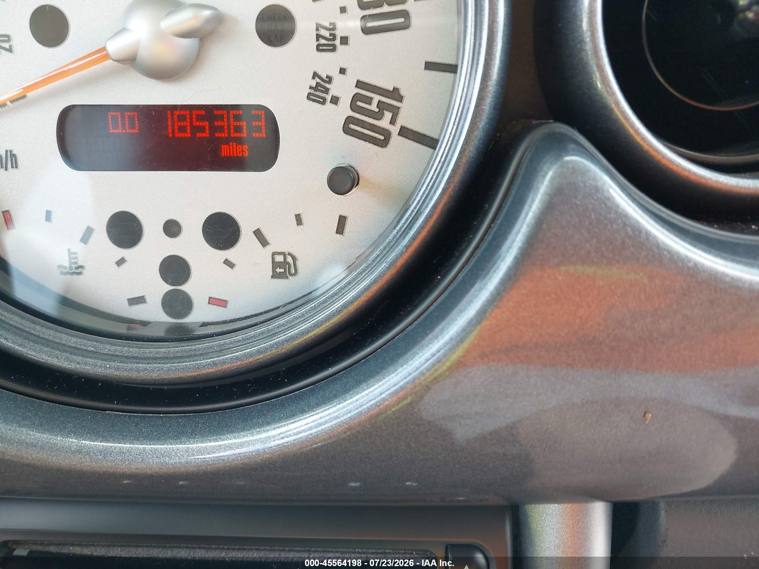 2004 Mini Cooper   Blue vin: WMWRC33404TC54519