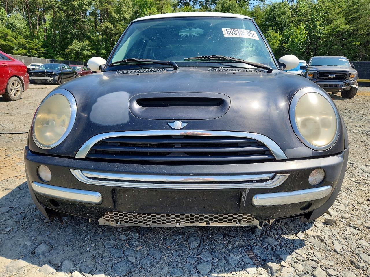 2004 Mini Cooper Черный vin: WMWRC33404TC55976