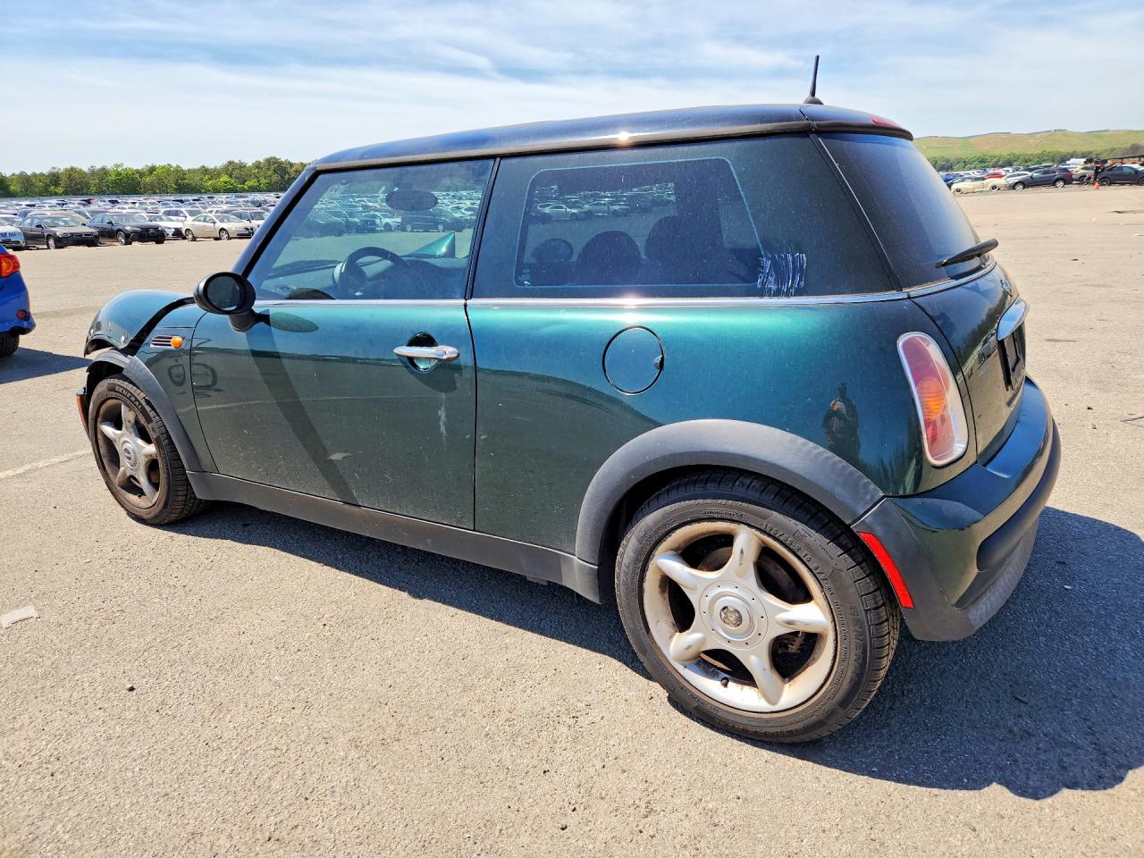 2003 Mini Cooper Green vin: WMWRC33413TC44094