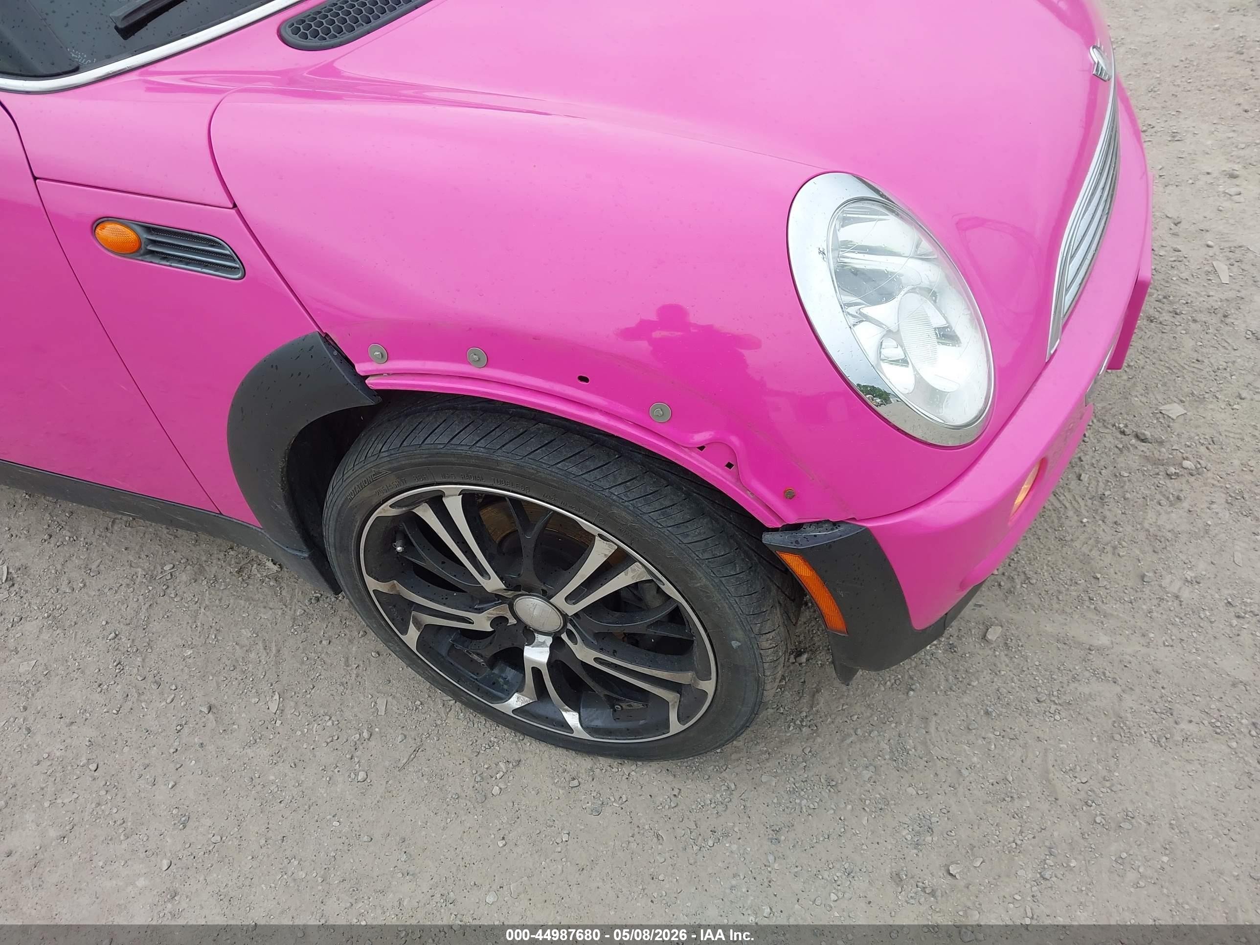 2003 Mini Cooper   Розовый vin: WMWRC33413TE16706