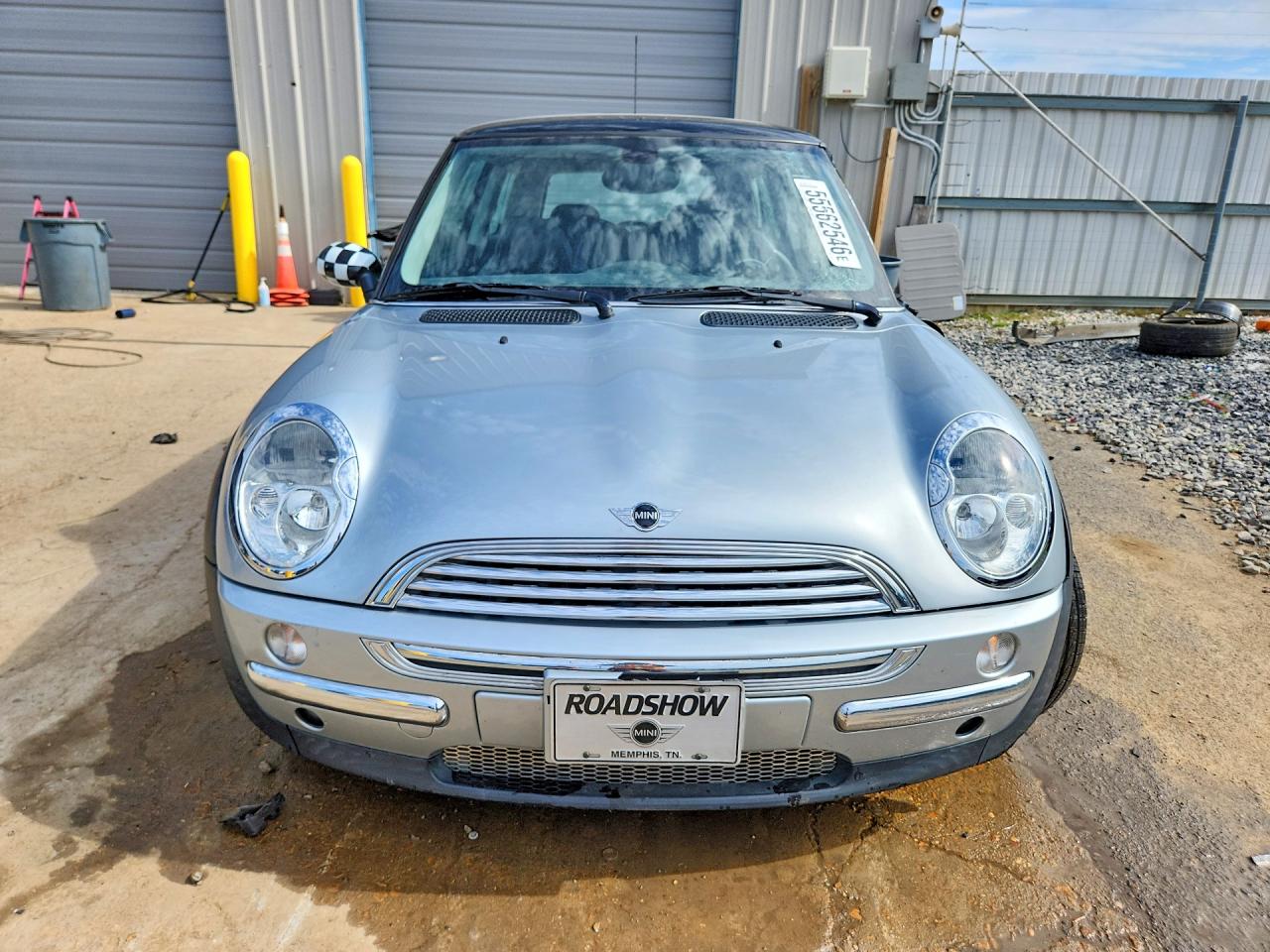 2004 Mini Cooper Silver vin: WMWRC33454TC53043