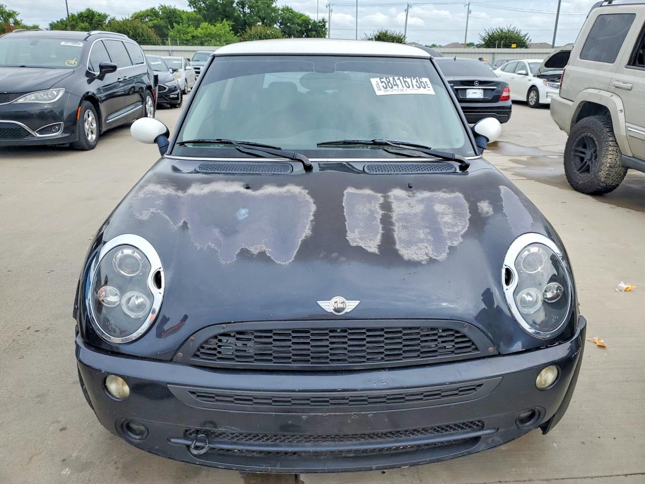 2005 Mini Cooper Blue vin: WMWRC33455TJ64829