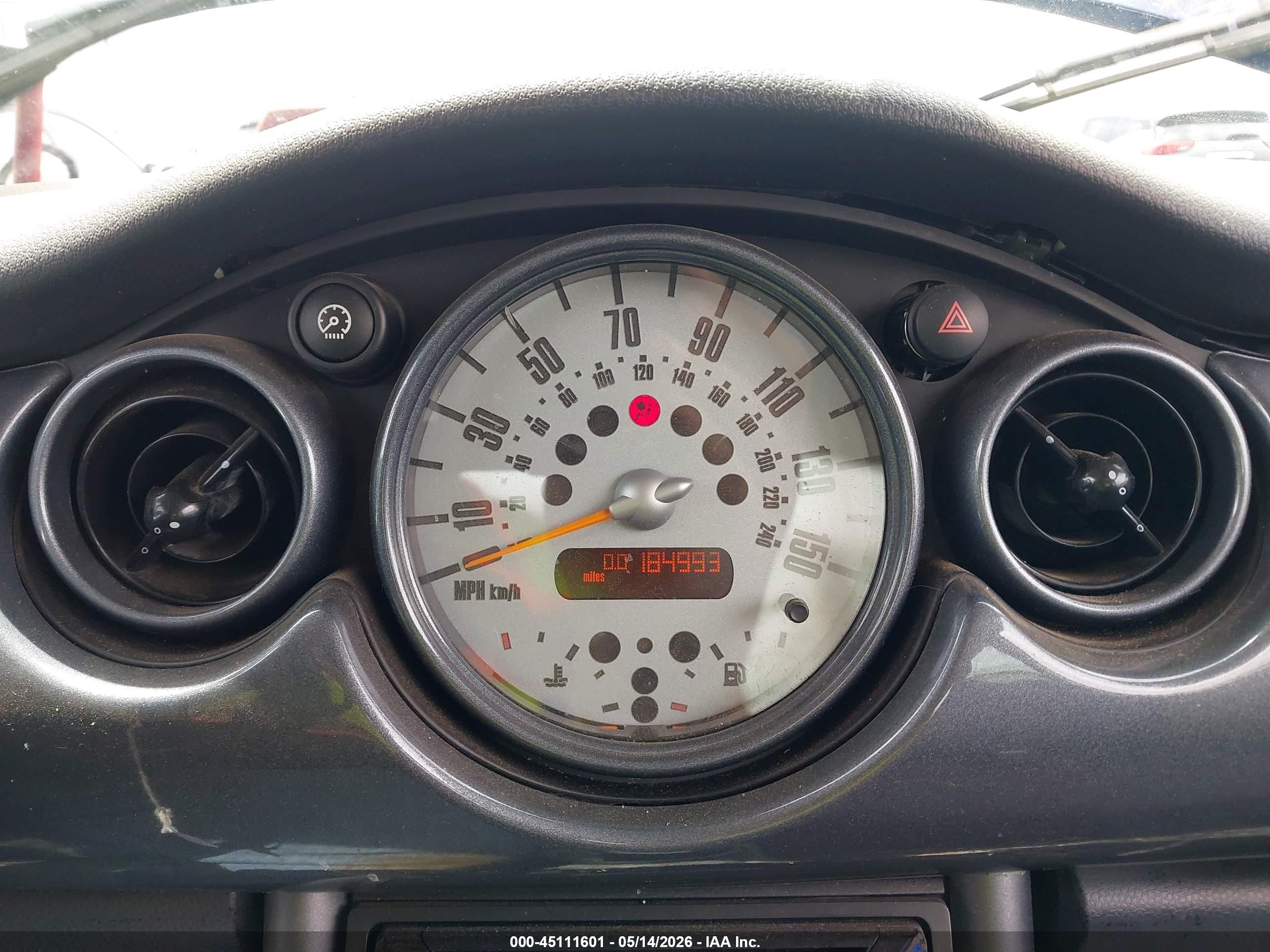 2004 Mini Cooper Blue vin: WMWRC334X4TJ57258