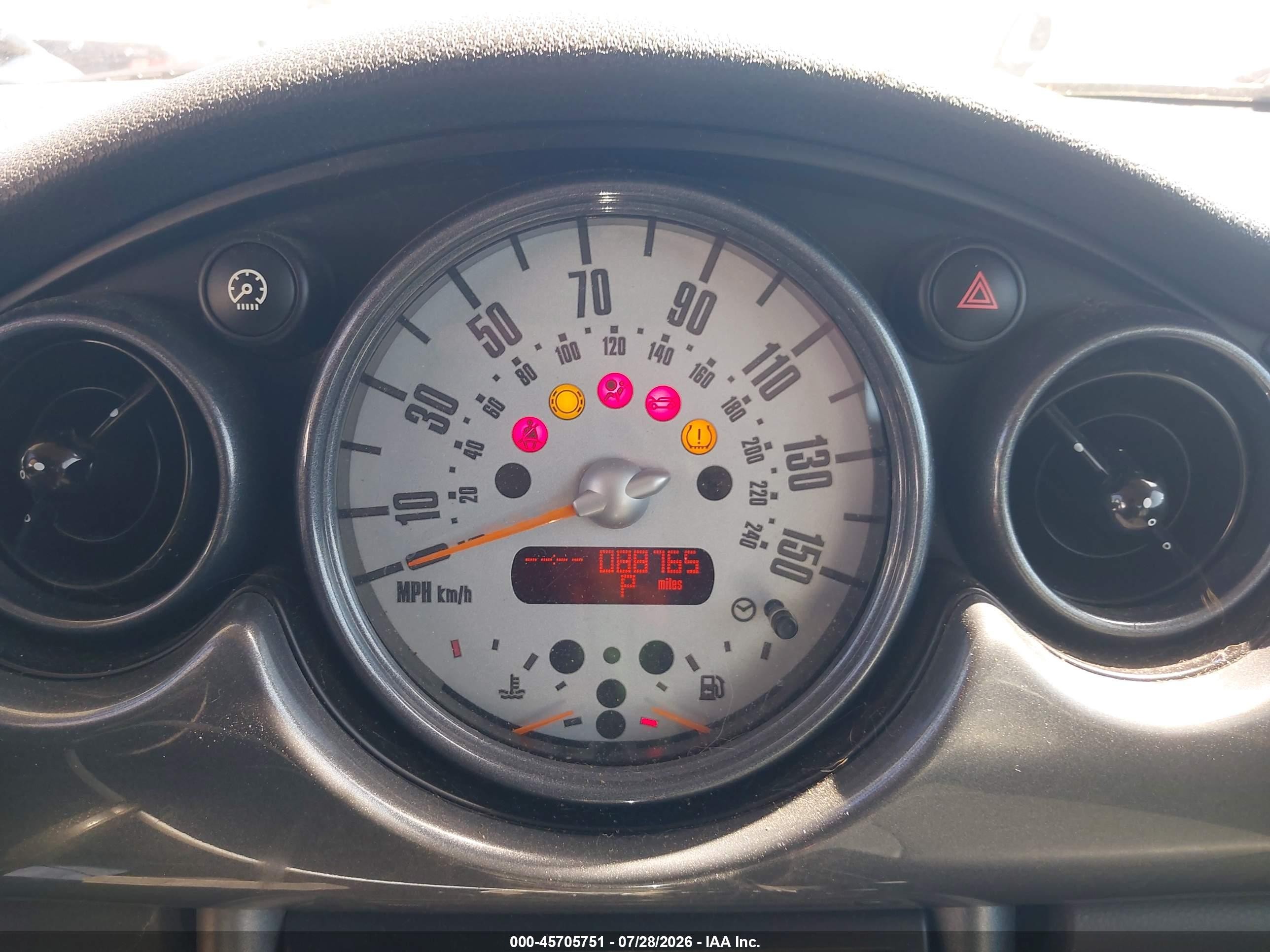 2005 Mini Cooper   Blue vin: WMWRC33525TJ73271
