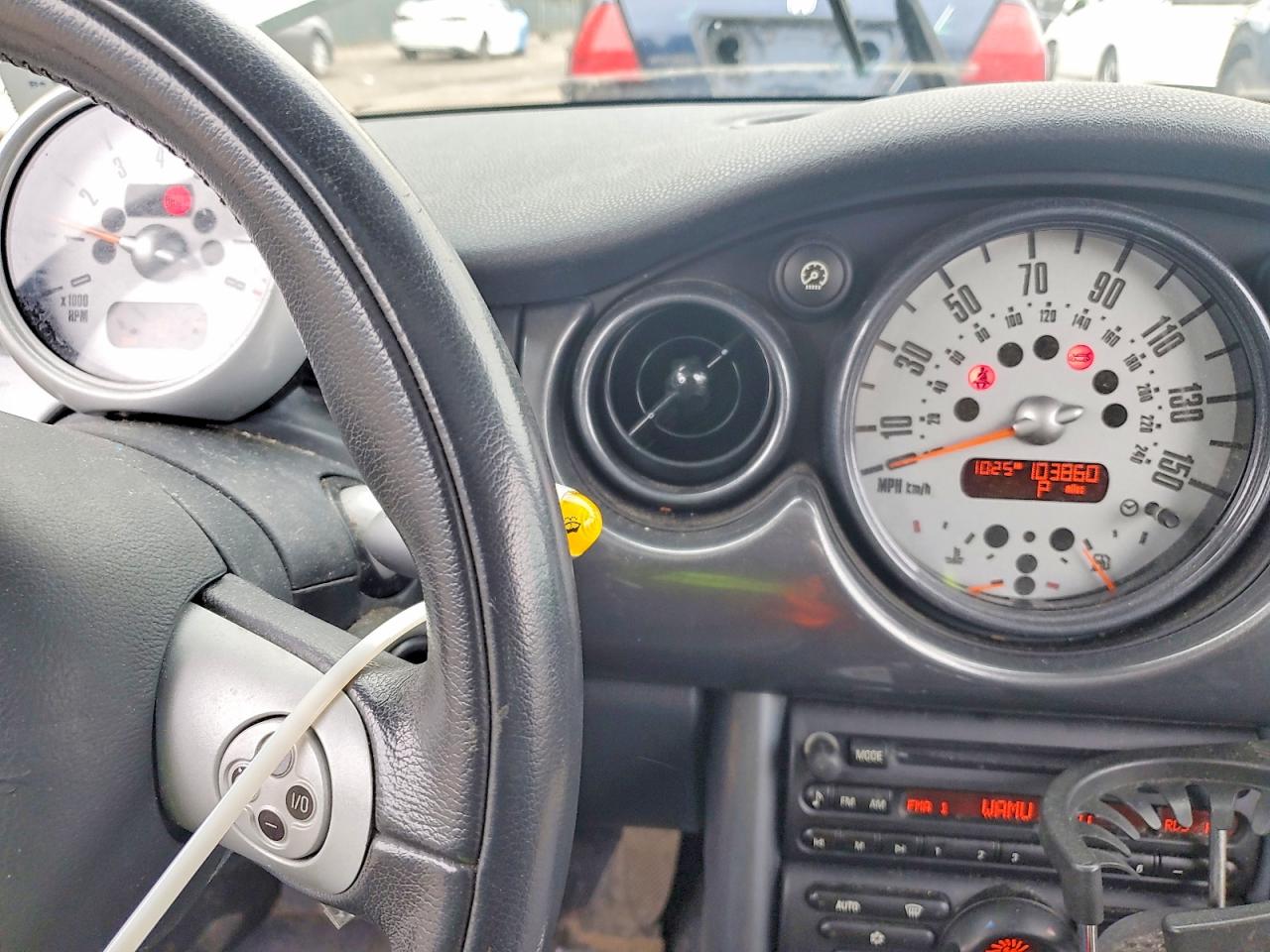 2006 Mini Cooper Белый vin: WMWRC33546TJ78330