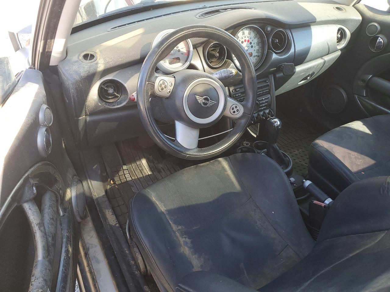 2006 Mini Cooper Gray vin: WMWRC33576TJ78774