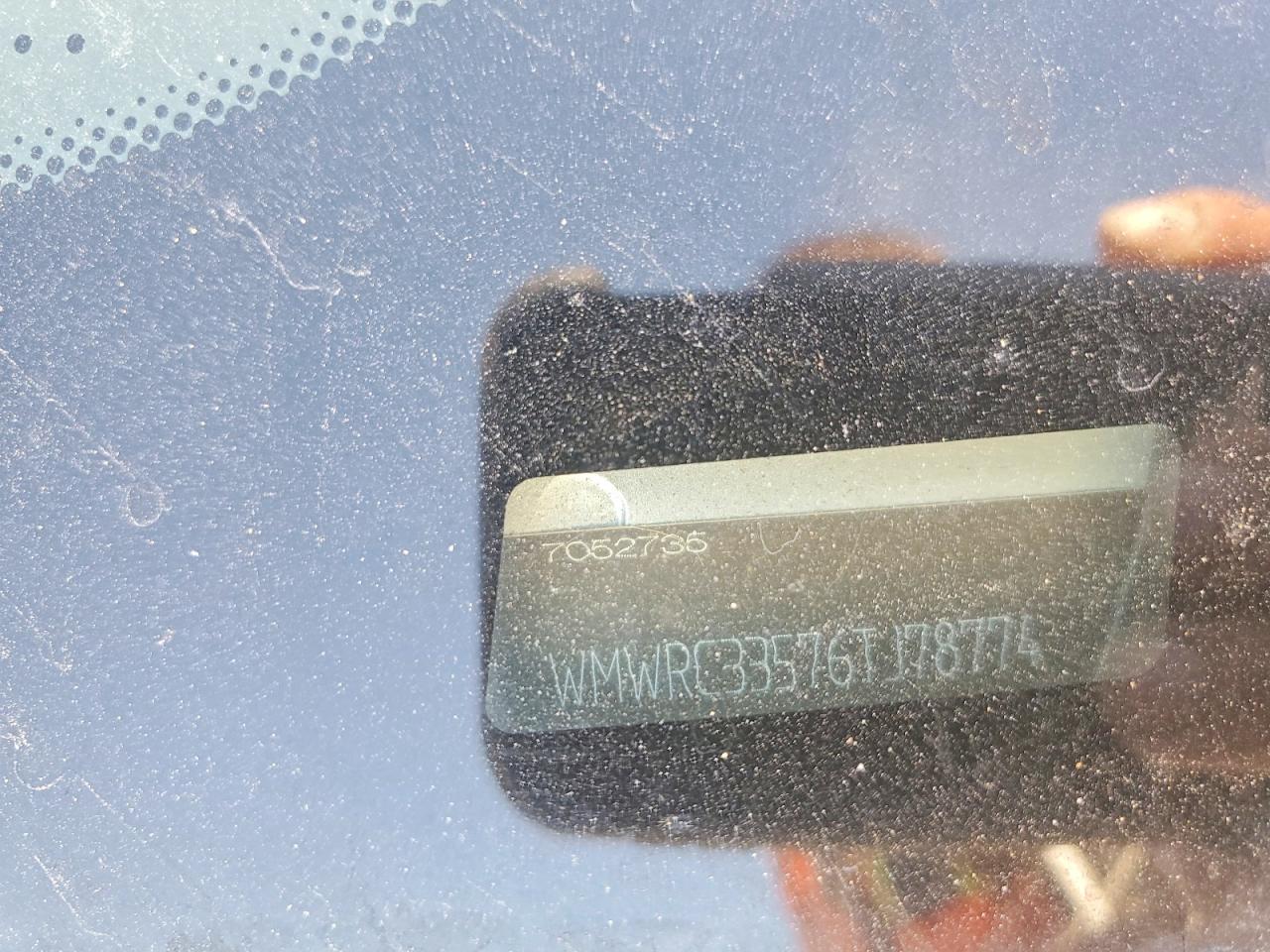 2006 Mini Cooper Gray vin: WMWRC33576TJ78774