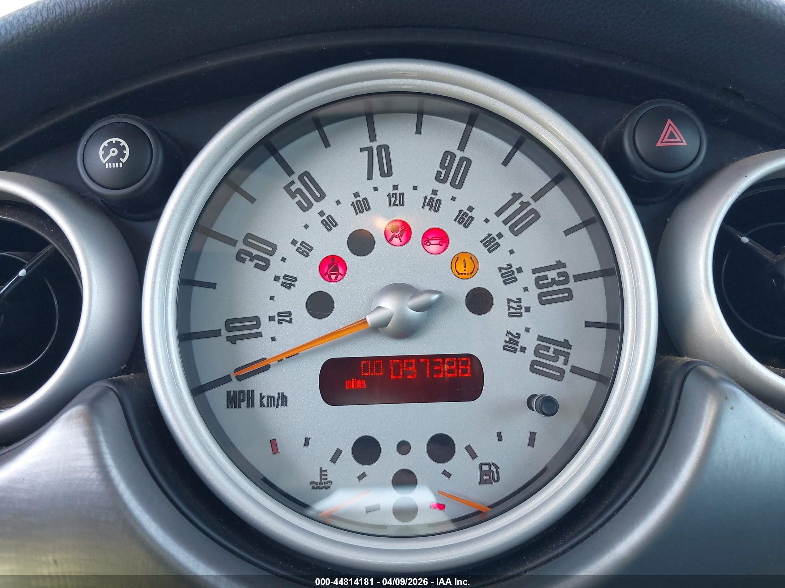 2003 Mini Cooper S Black vin: WMWRE33423TD64478