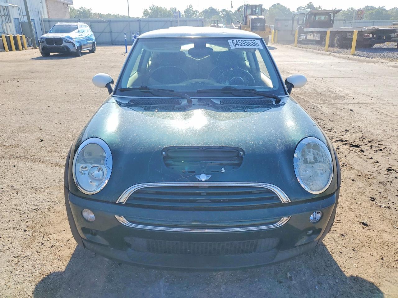 2004 Mini Cooper S Green vin: WMWRE33434TD84174