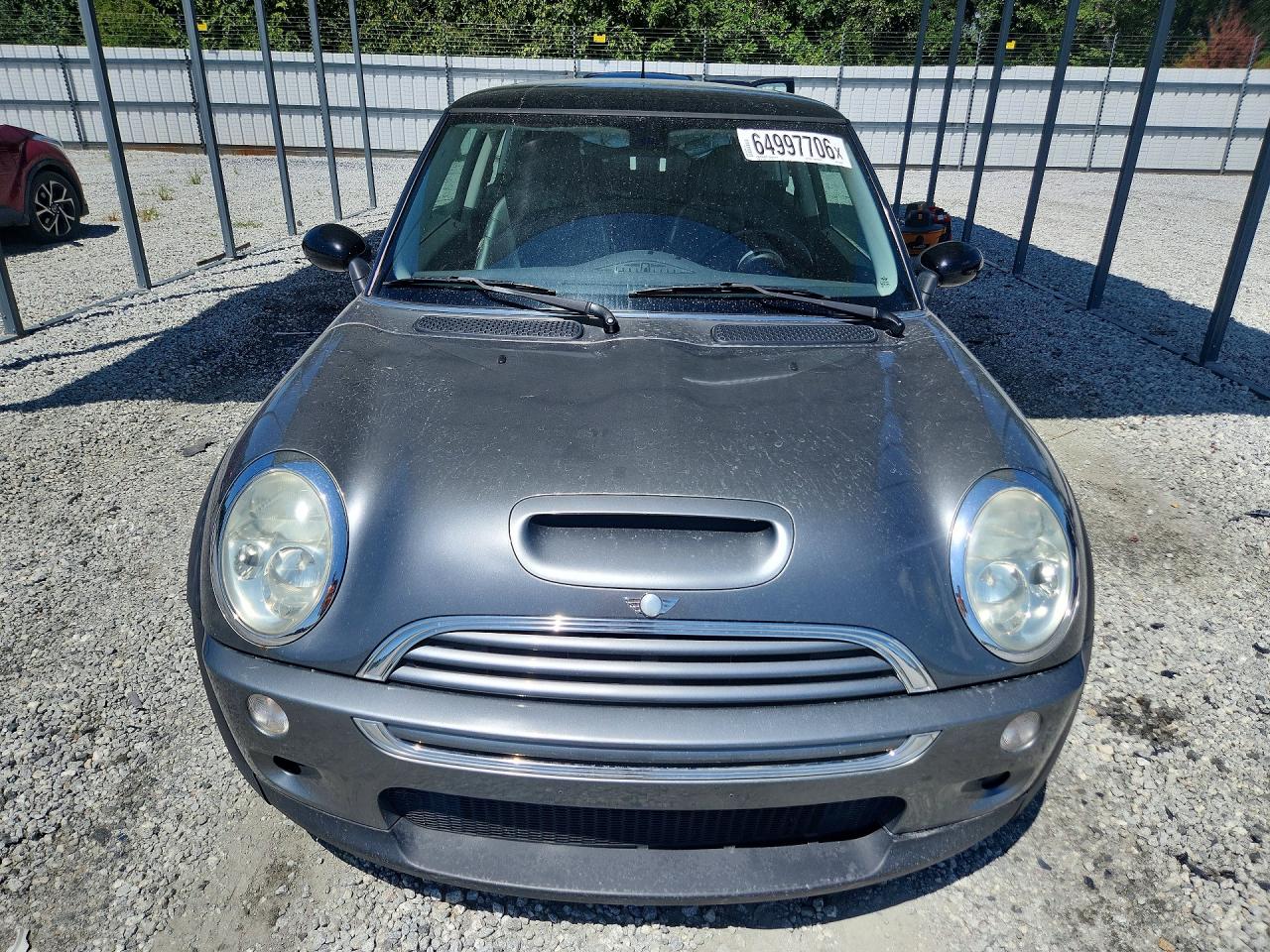 2004 Mini Cooper S Gray vin: WMWRE33434TD84935