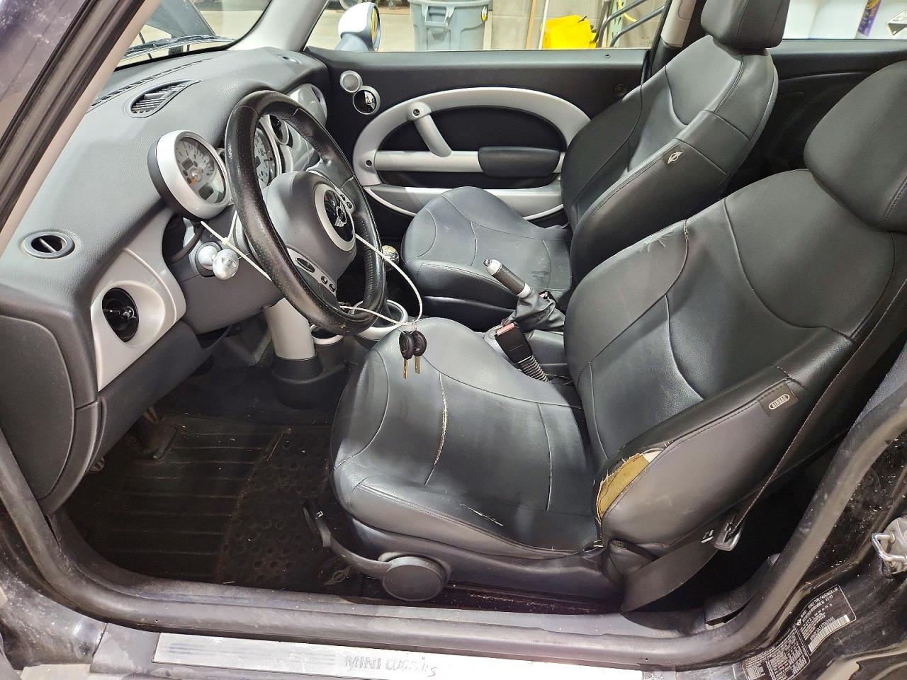 2003 Mini Cooper S Black vin: WMWRE33453TD65995