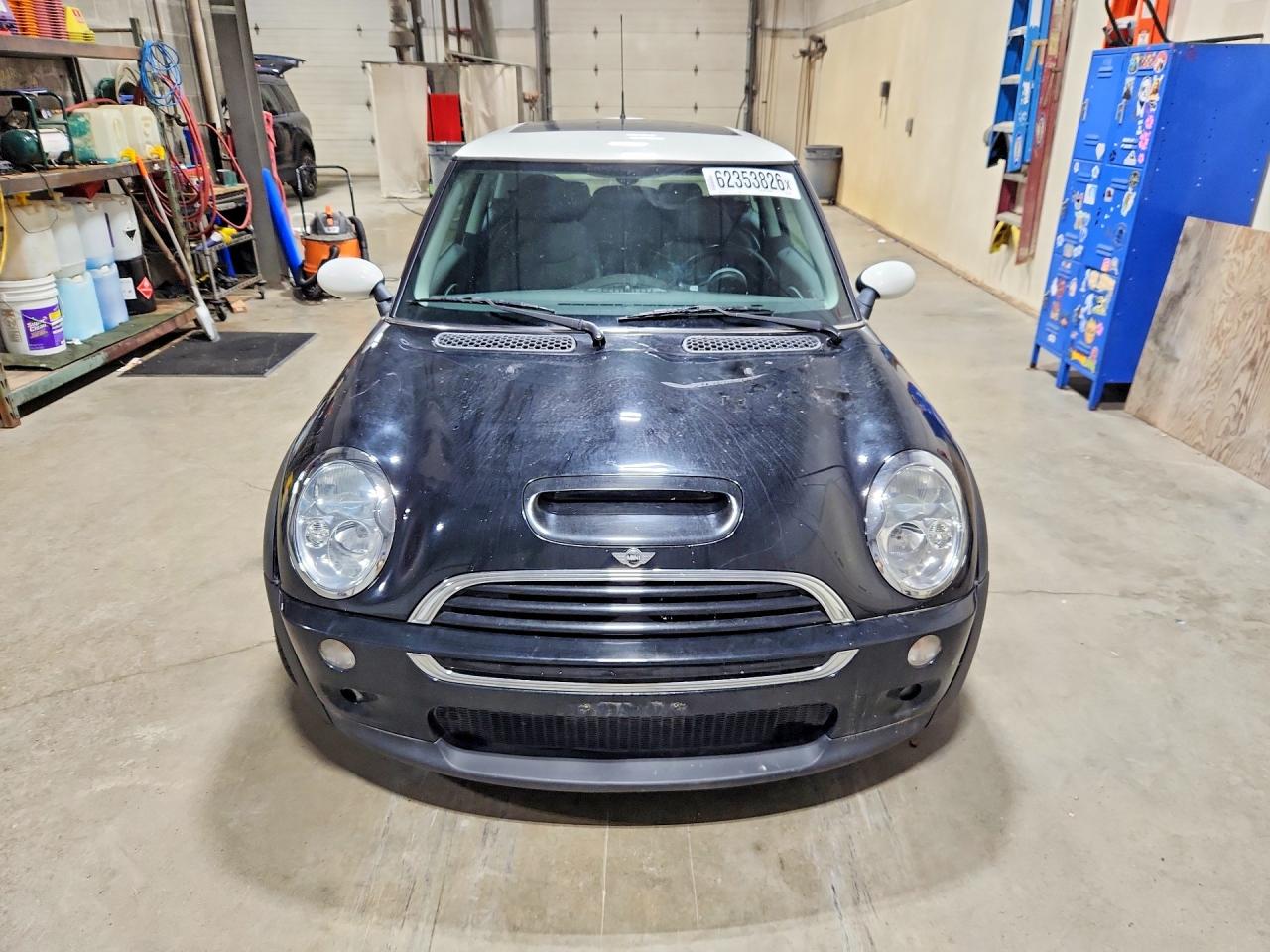 2003 Mini Cooper S Black vin: WMWRE33453TD65995