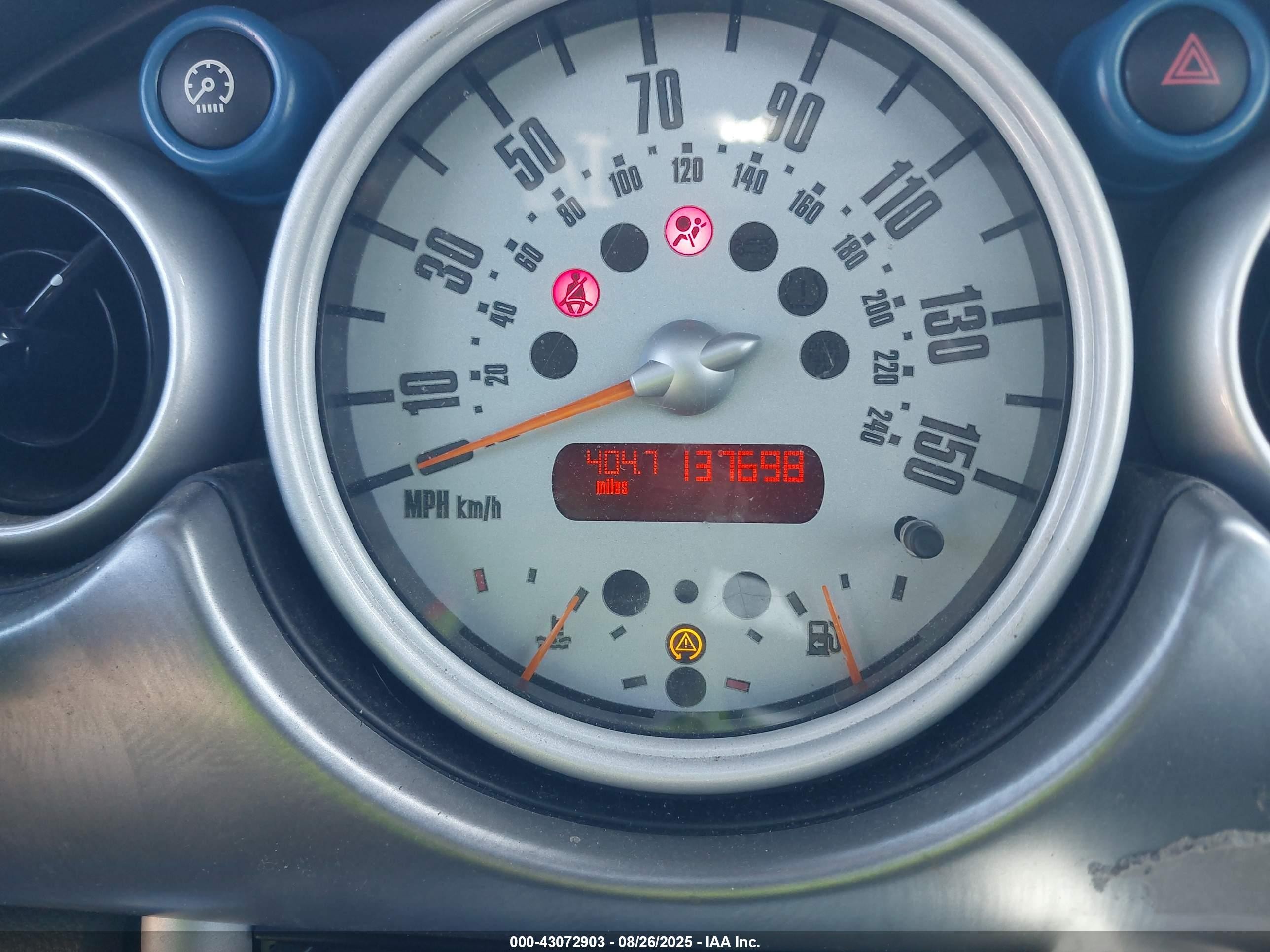 2002 Mini Cooper S   Gray vin: WMWRE33462TD51974