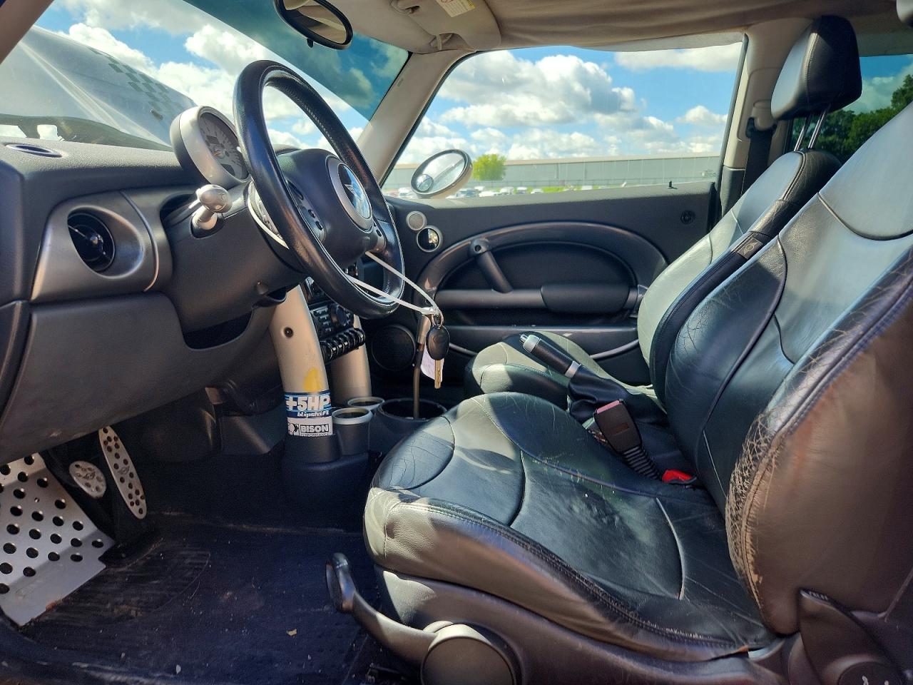 2002 Mini Cooper S Серебряный vin: WMWRE33462TD56737
