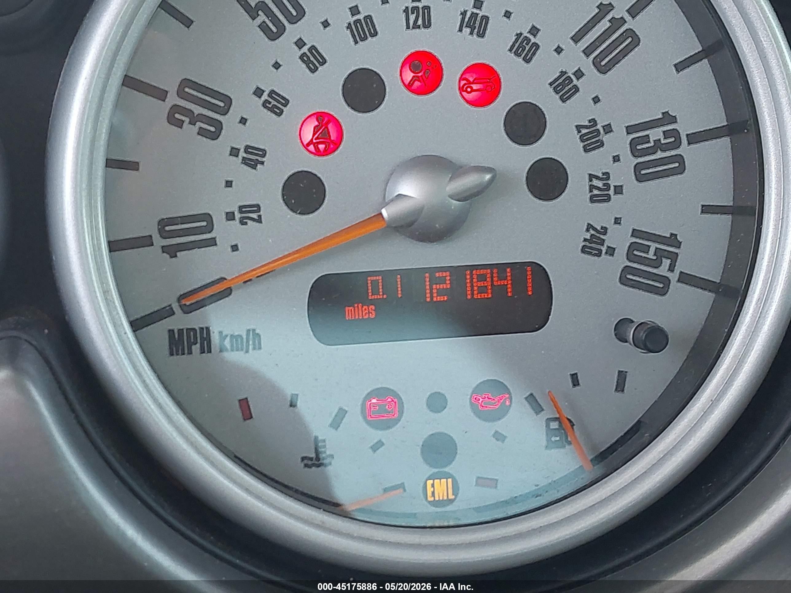2002 Mini Cooper S   Серый vin: WMWRE33482TD52530