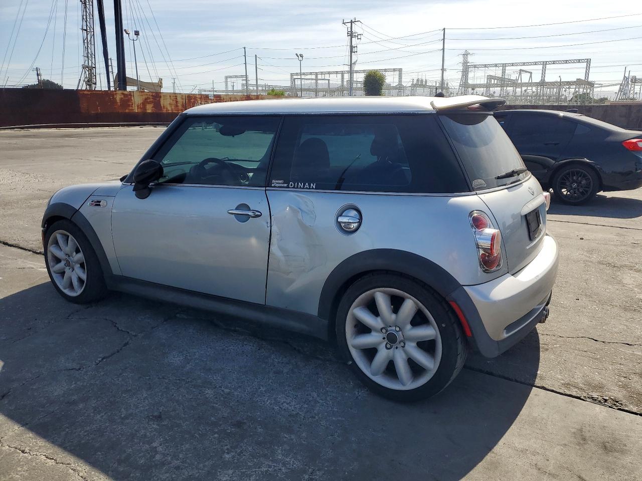 2002 Mini Cooper S Silver vin: WMWRE33482TD56996