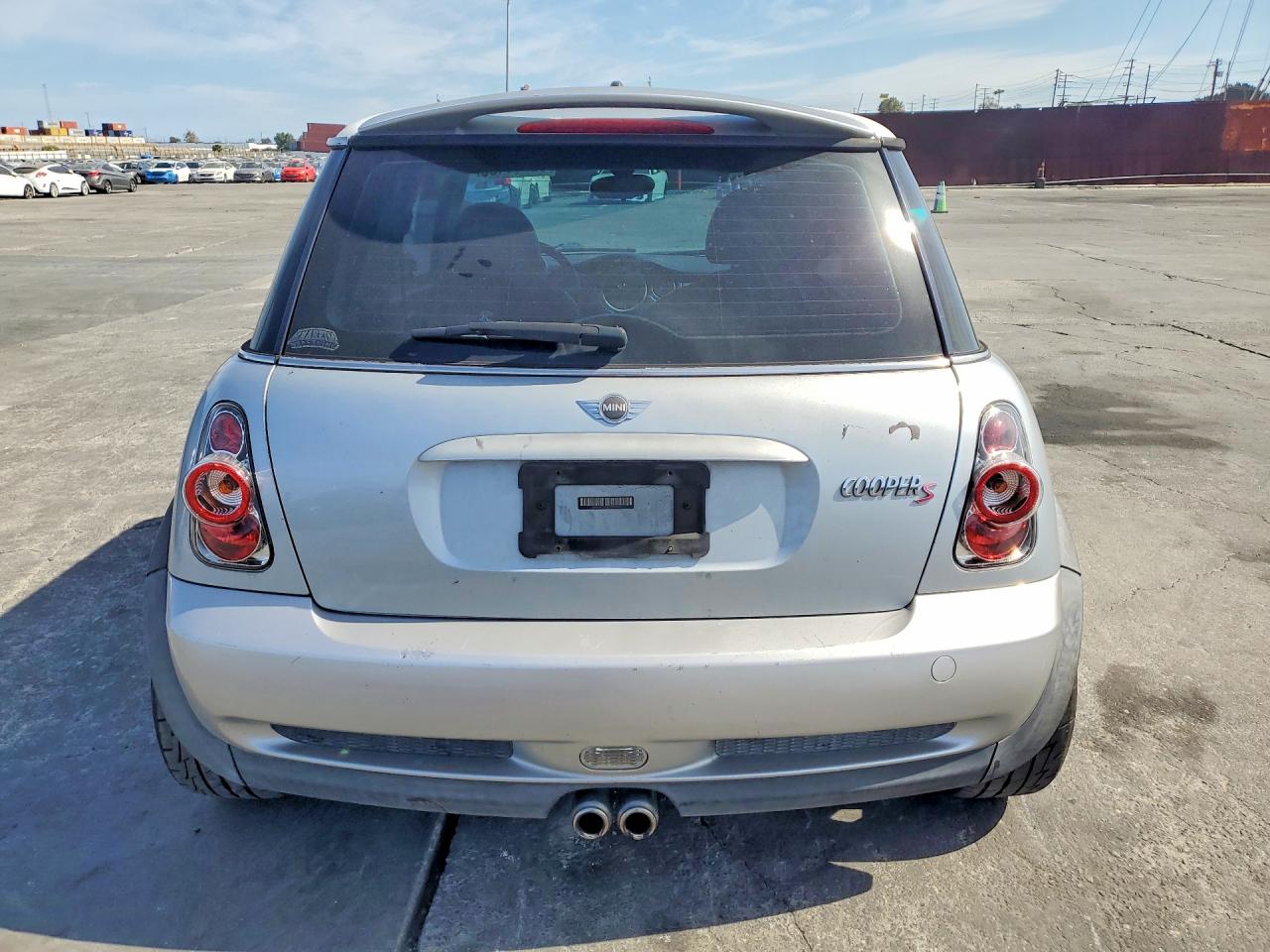 2002 Mini Cooper S Silver vin: WMWRE33482TD56996