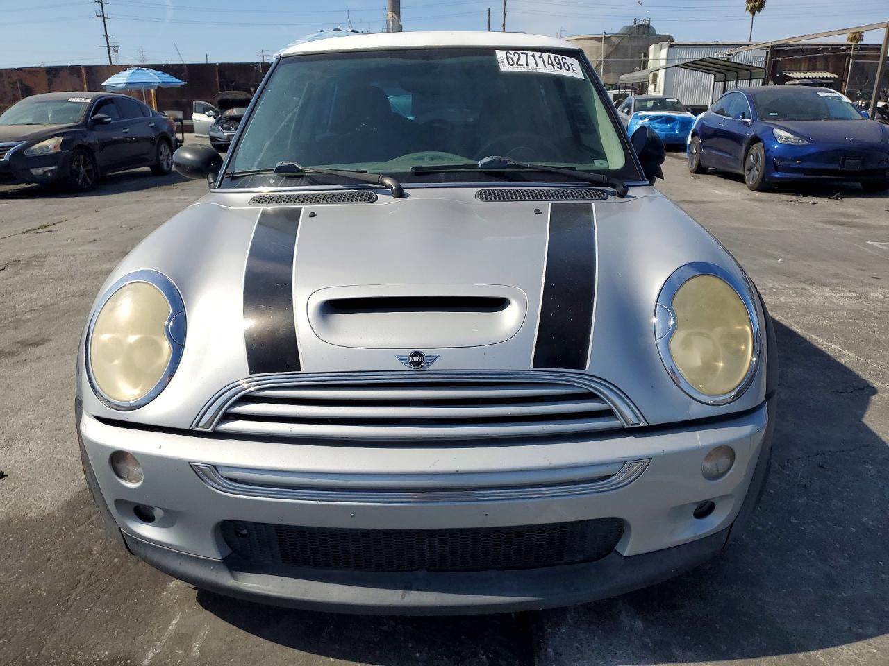 2002 Mini Cooper S Silver vin: WMWRE33482TD56996