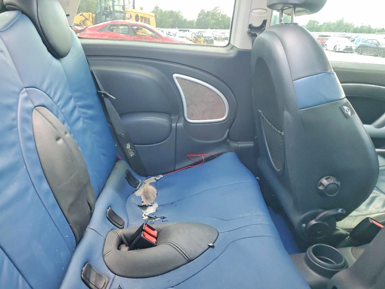 2003 Mini Cooper S Blue vin: WMWRE33493TD72528