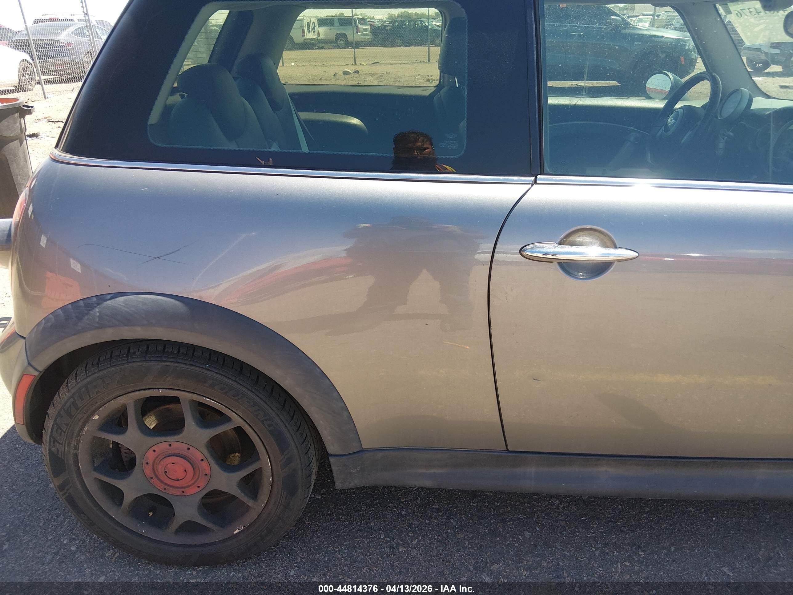 2002 Mini Cooper S   Gray vin: WMWRE334X2TD56451