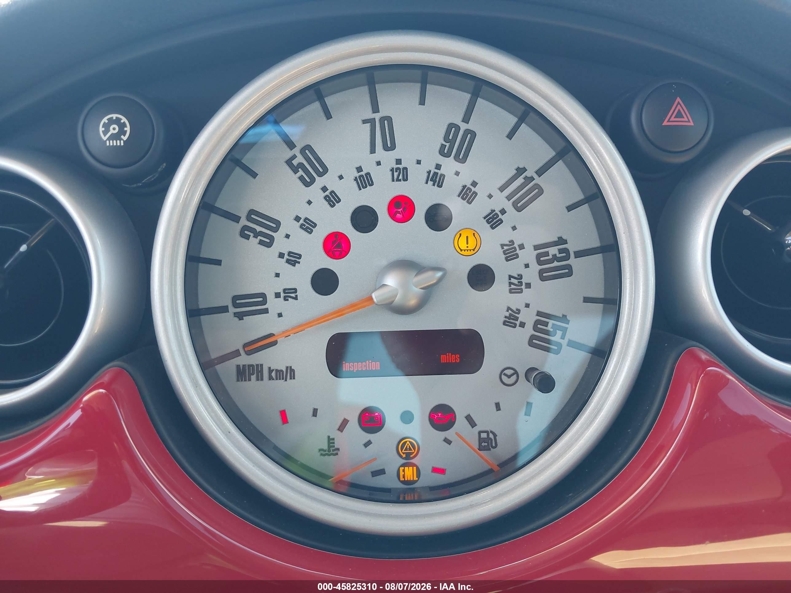2005 Mini Cooper S   Red vin: WMWRE33525TG99283