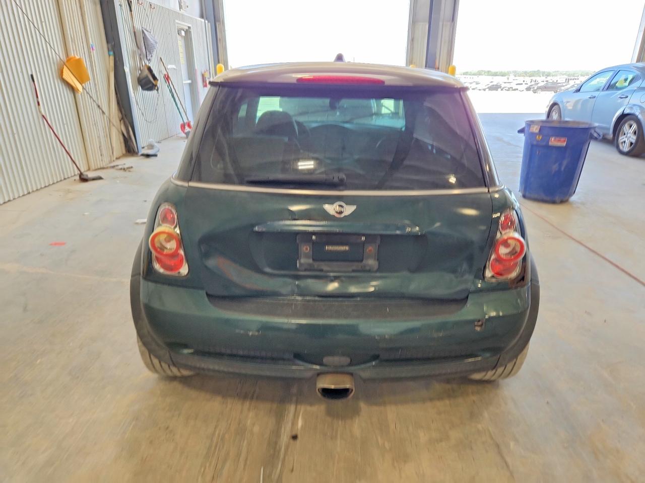 2005 Mini Cooper S Green vin: WMWRE33535TL12608