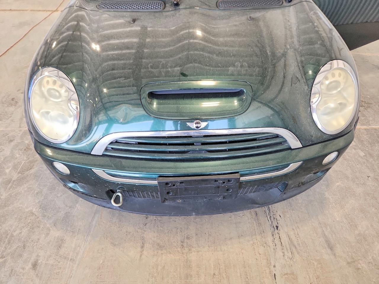 2005 Mini Cooper S Green vin: WMWRE33535TL12608