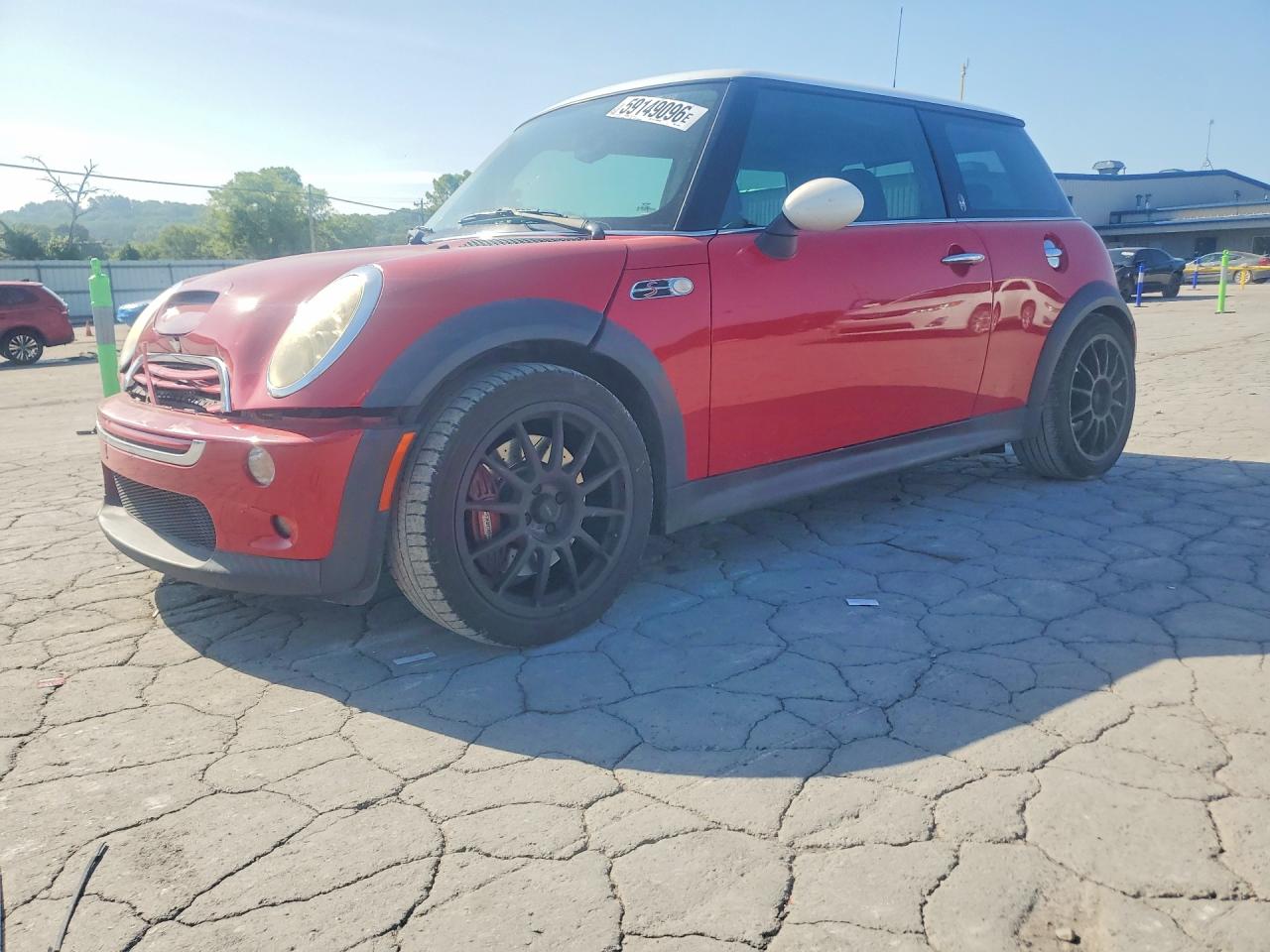 2005 Mini Cooper S Red vin: WMWRE33535TL14214