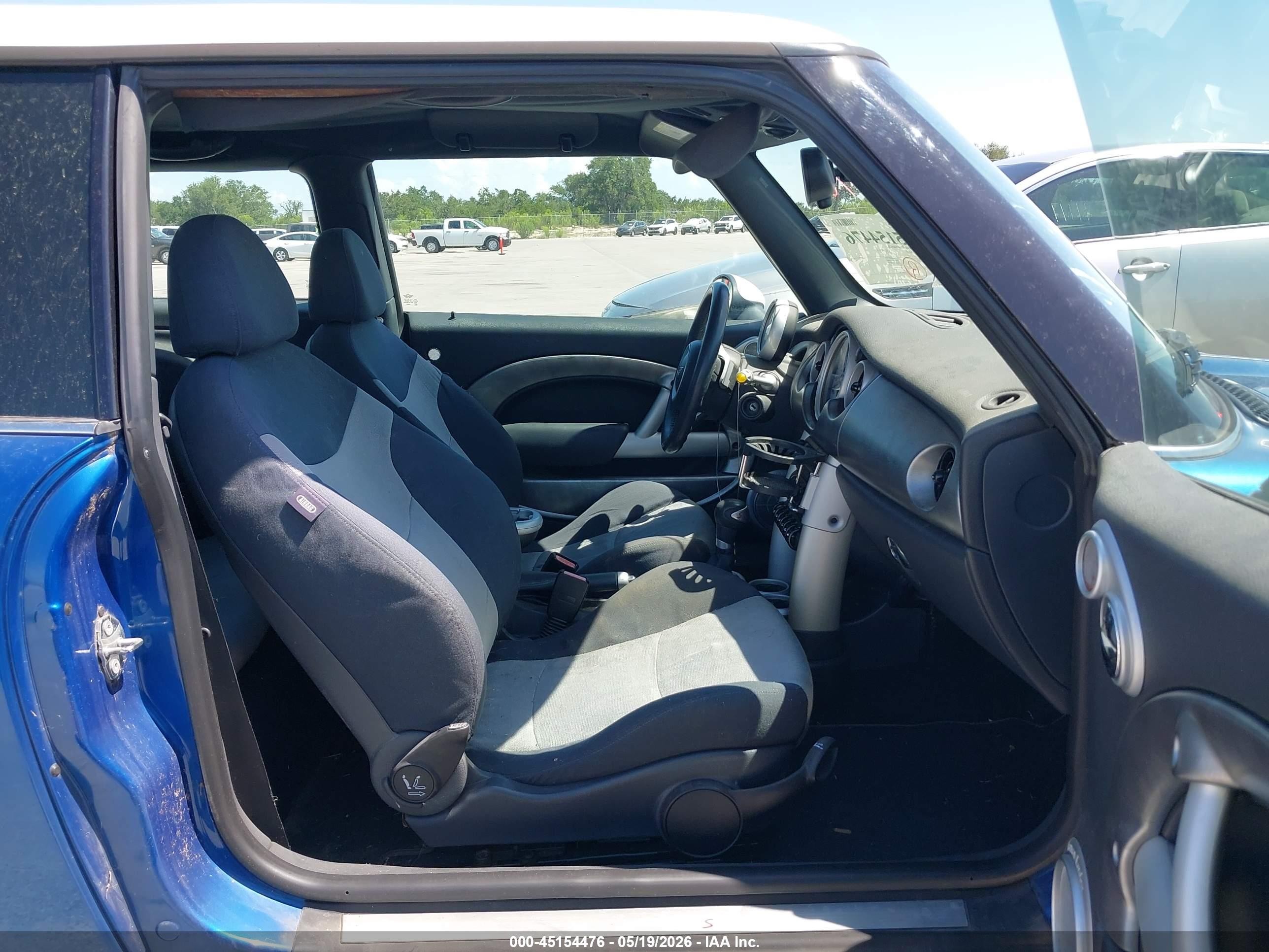 2006 Mini Cooper S   Черный vin: WMWRE33536TJ48519