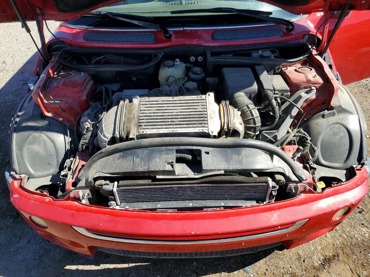 2006 Mini Cooper S Red vin: WMWRE33536TL24825