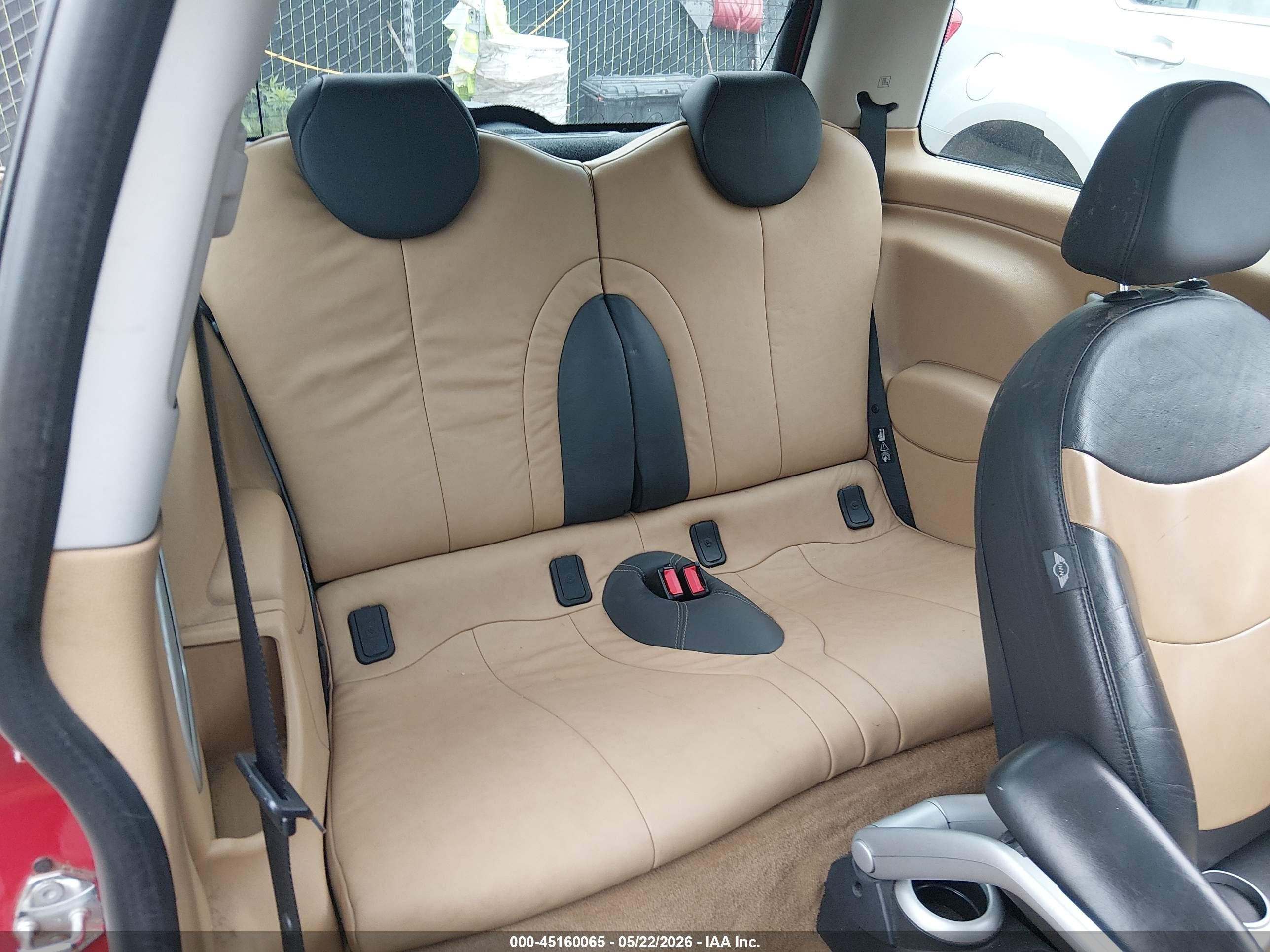 2006 Mini Cooper S Красный vin: WMWRE33546TJ36248