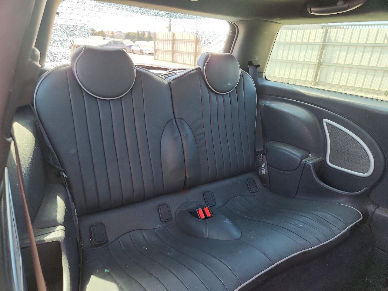 2006 Mini Cooper S Black vin: WMWRE33586TJ40304
