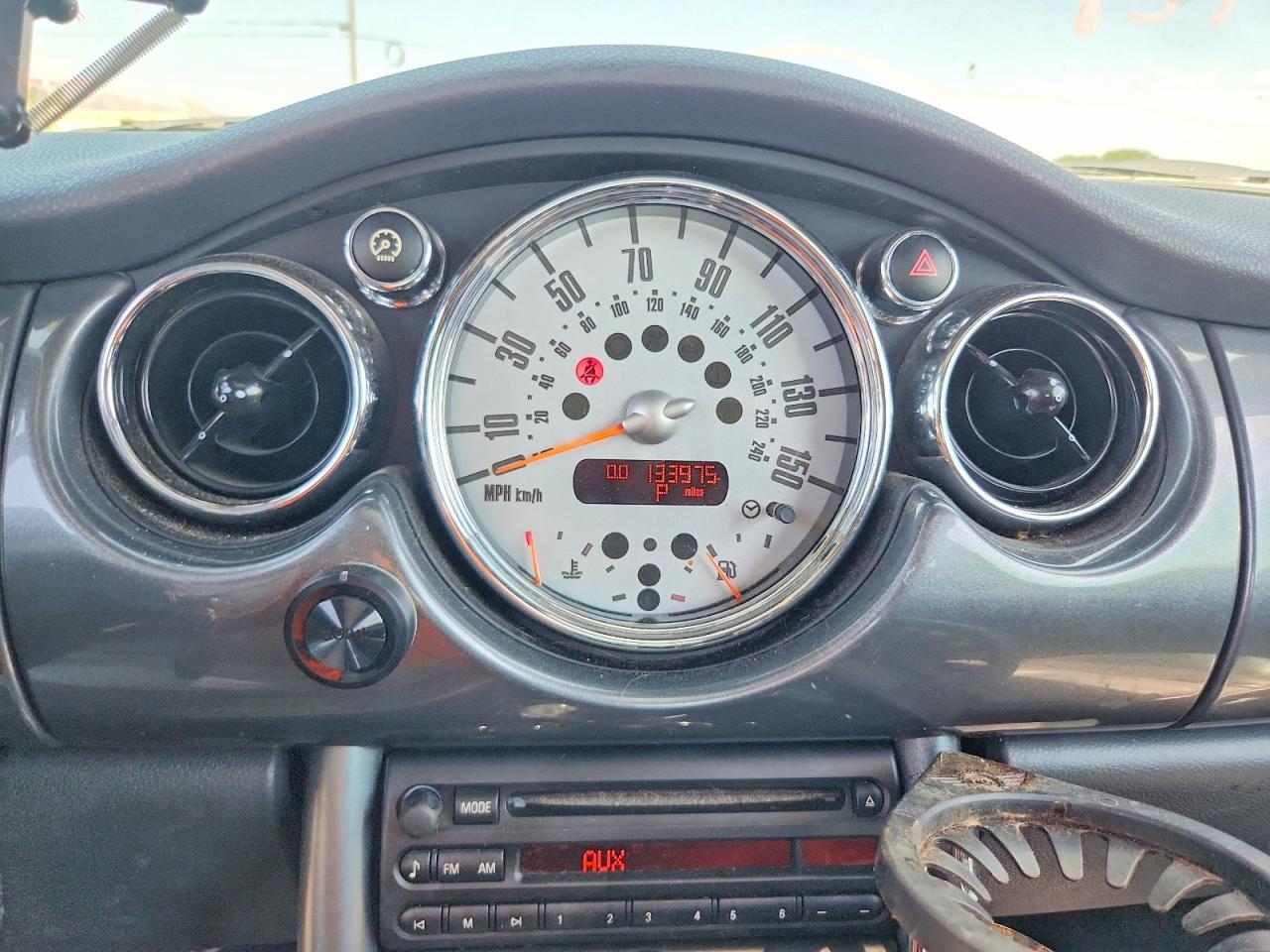 2006 Mini Cooper S Black vin: WMWRE33586TJ40304