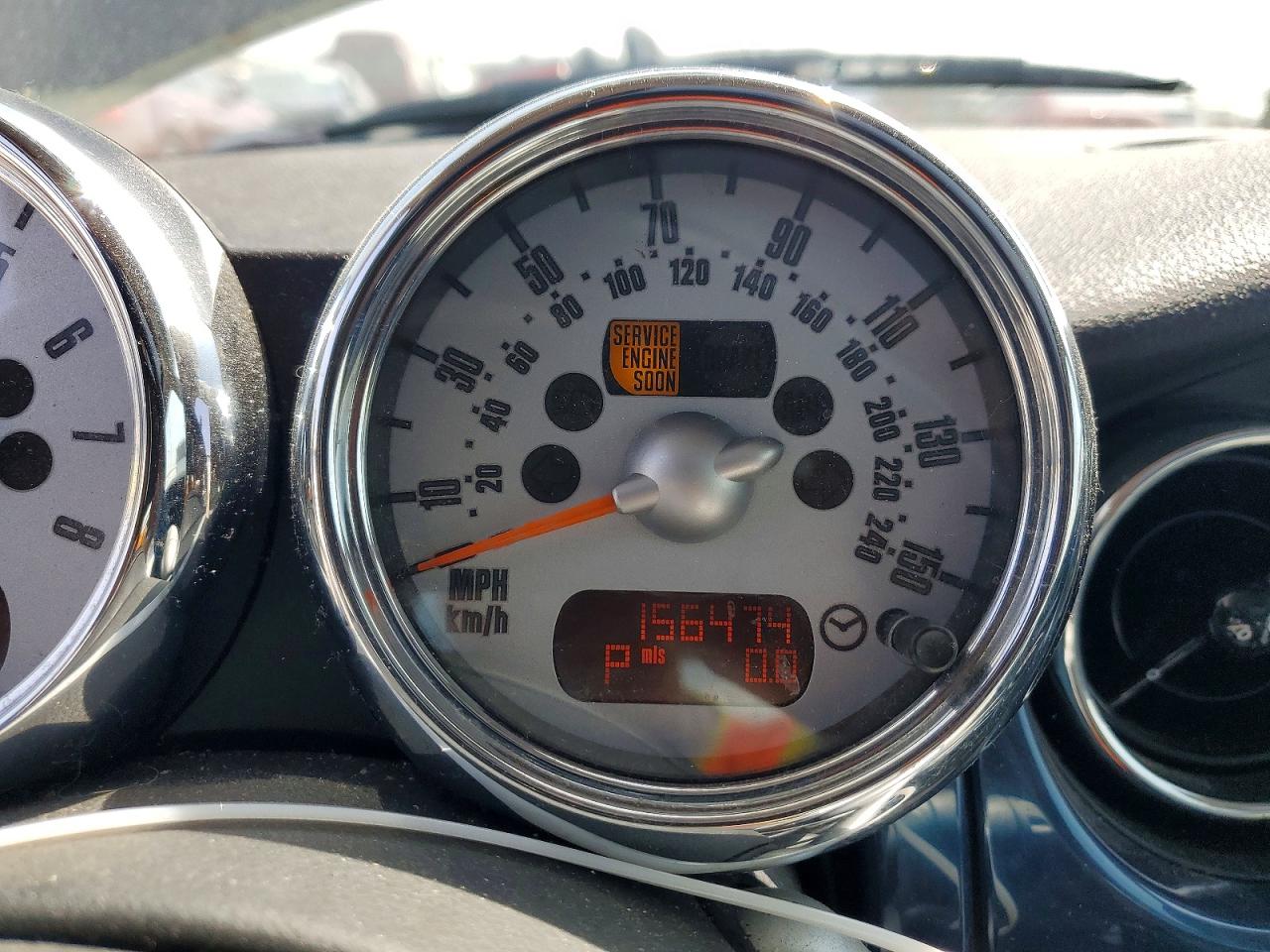 2006 Mini Cooper S Blue vin: WMWRE33596TJ37461