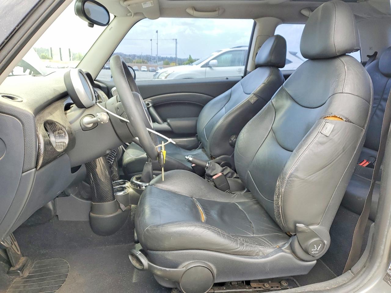 2005 Mini Cooper S Charcoal vin: WMWRE335X5TL12461