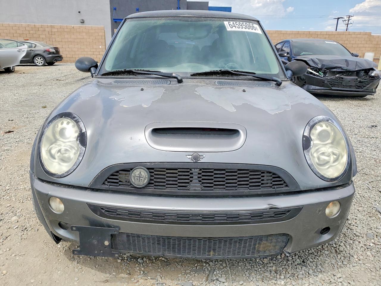 2005 Mini Cooper S Charcoal vin: WMWRE335X5TL12461
