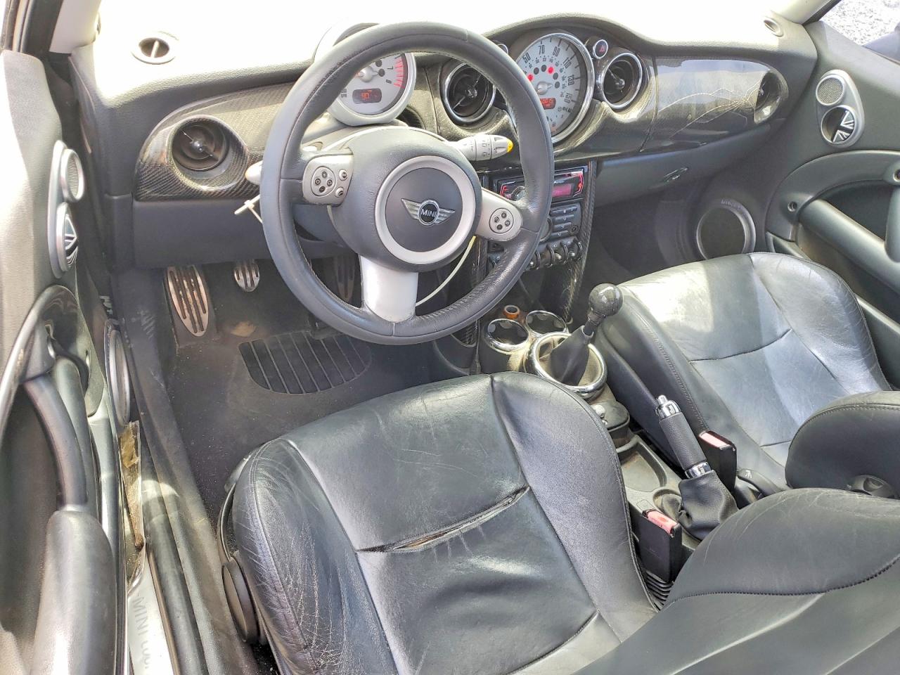 2005 Mini Cooper S Charcoal vin: WMWRE335X5TL12461