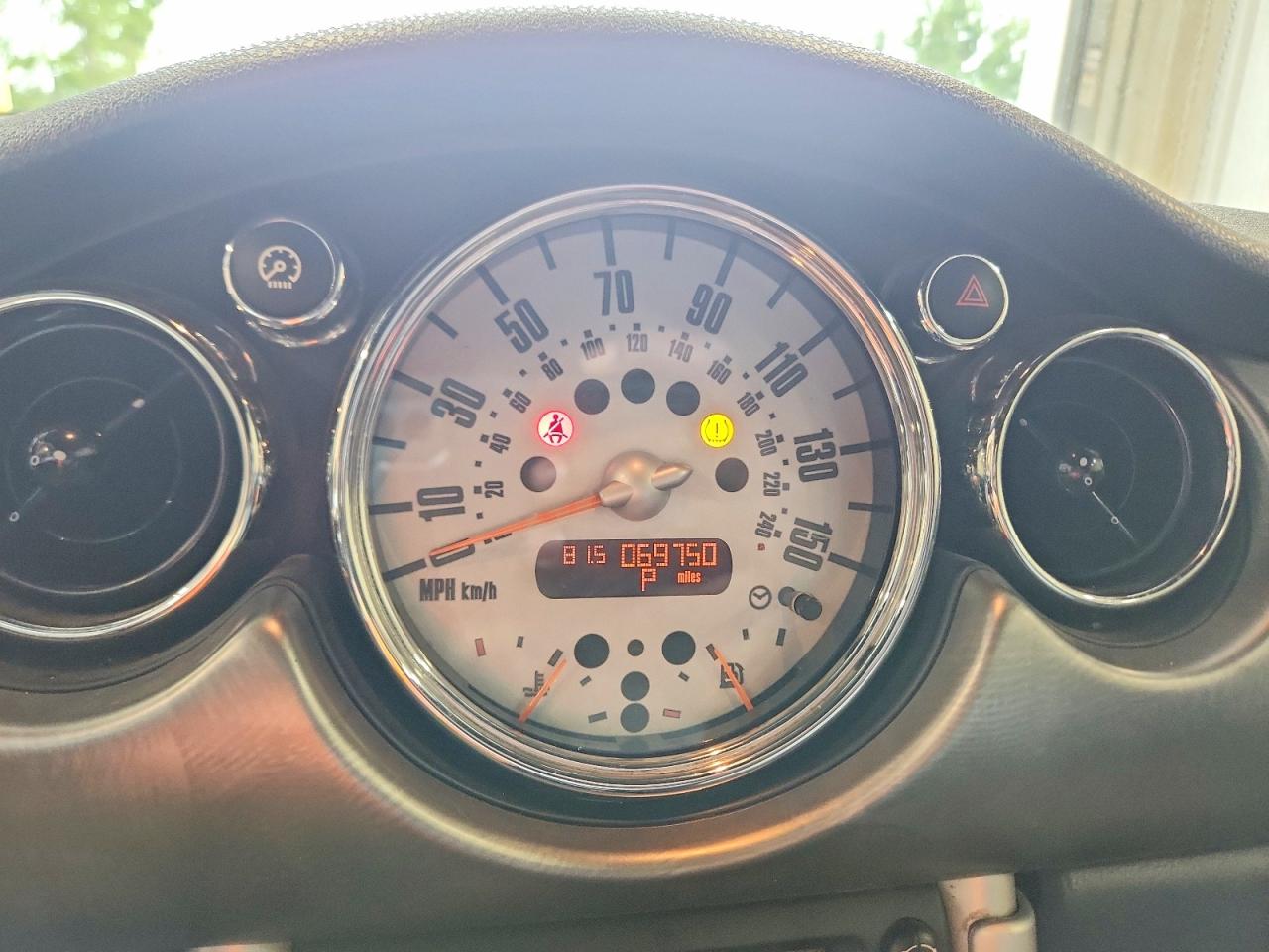 2007 Mini Cooper S Blue vin: WMWRH33517TL94283