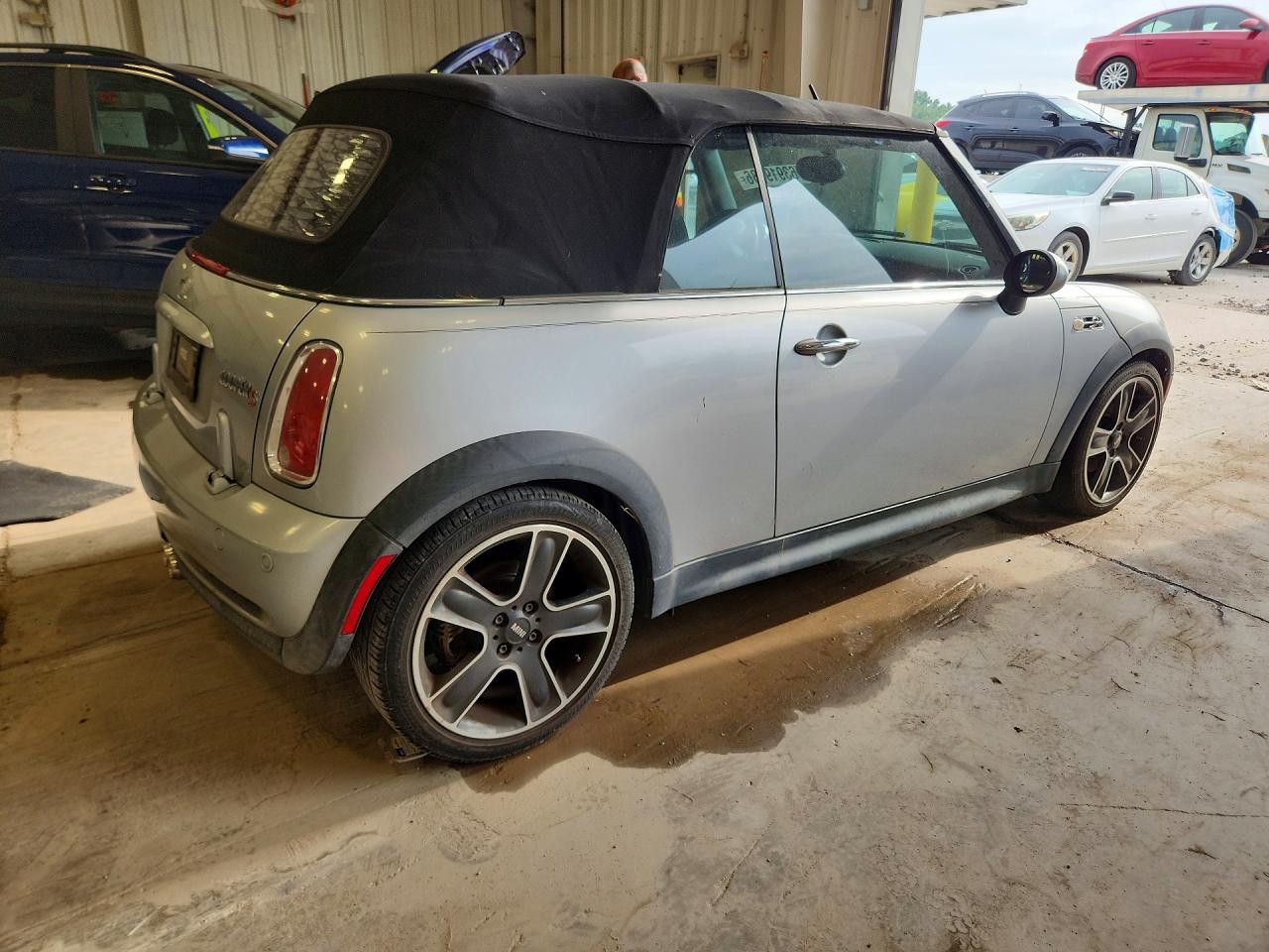 2006 Mini Cooper S Серебряный vin: WMWRH33536TL93537