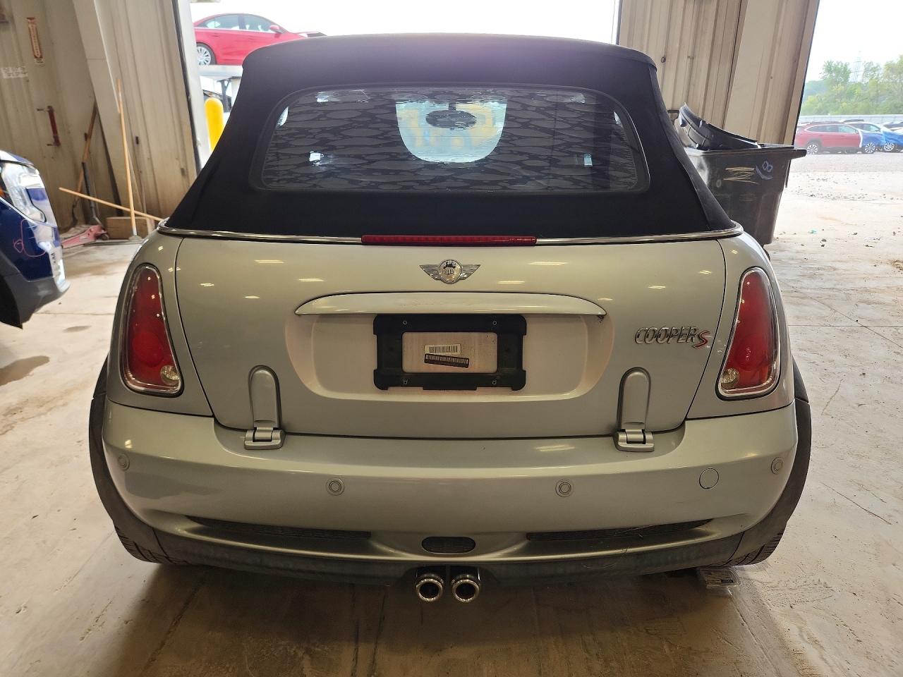 2006 Mini Cooper S Серебряный vin: WMWRH33536TL93537