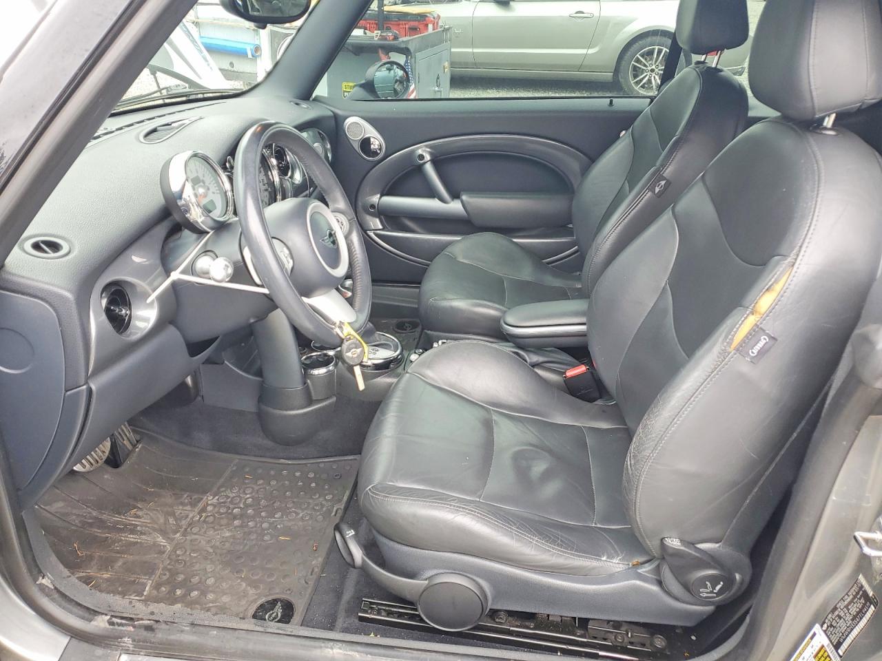 2007 Mini Cooper S Gray vin: WMWRH33547TL94519