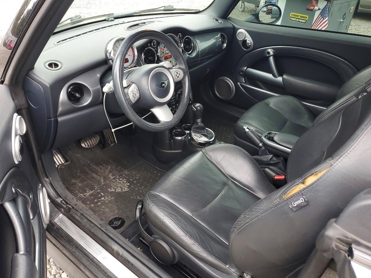 2007 Mini Cooper S Gray vin: WMWRH33547TL94519