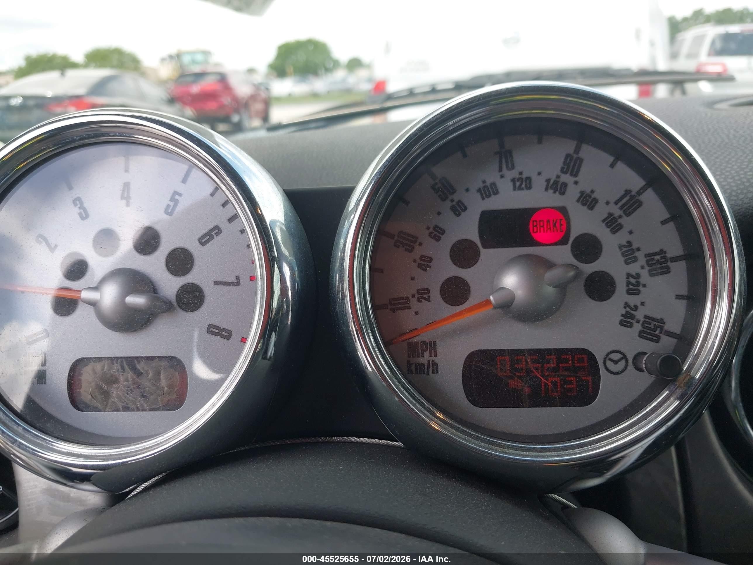 2006 Mini Cooper S Green vin: WMWRH33566TF87272