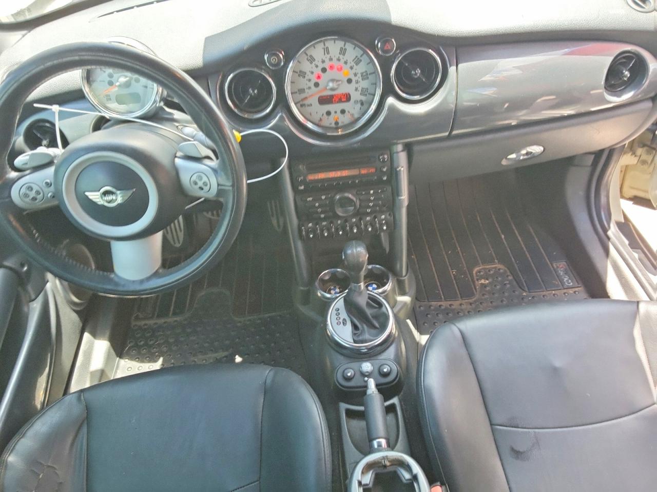 2007 Mini Cooper S Cream vin: WMWRH33567TL94554