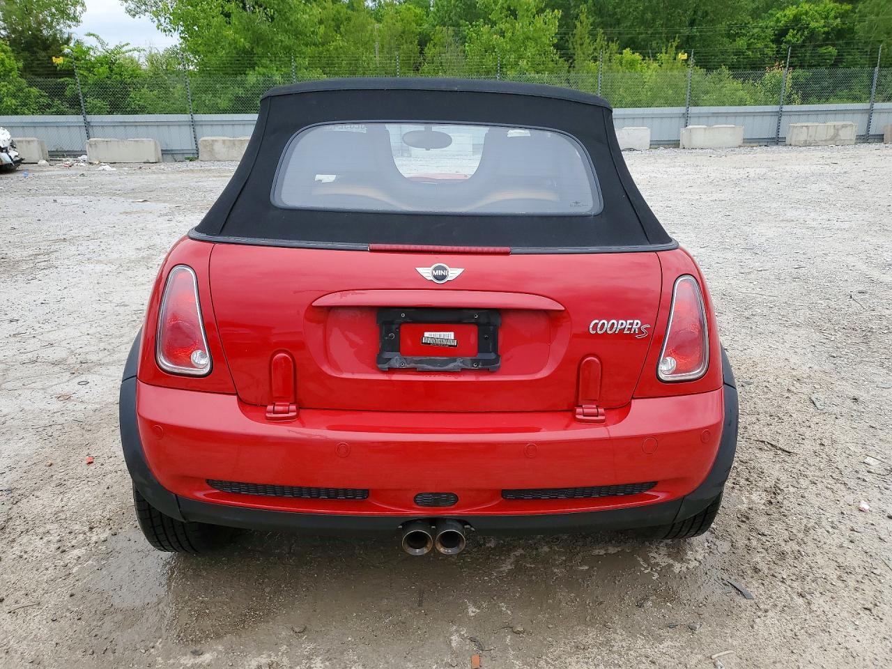 2006 Mini Cooper S Two Tone vin: WMWRH33576TL93010