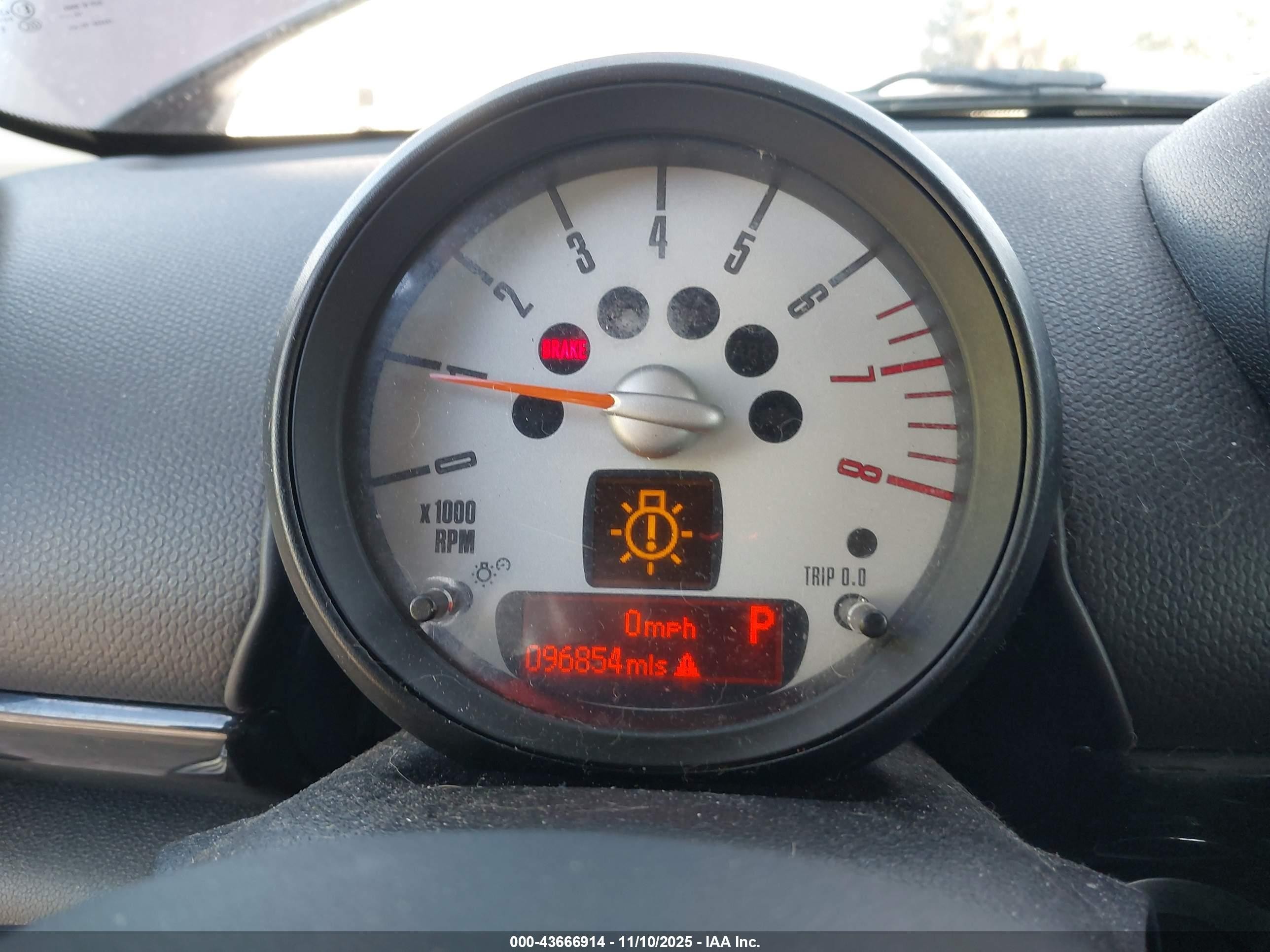 2014 Mini Paceman Cooper Коричневый vin: WMWSS1C51EWN94406