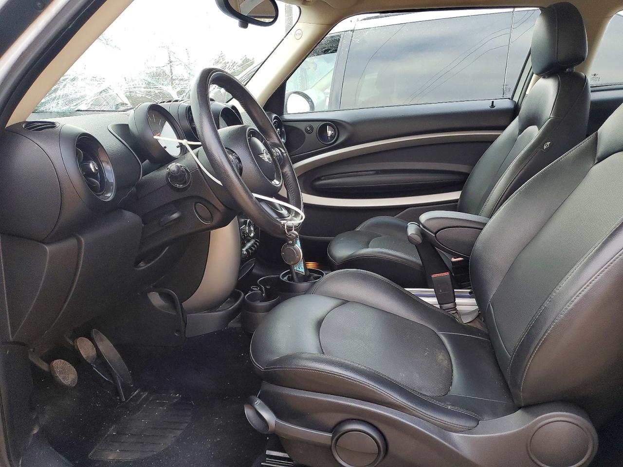 2015 Mini Cooper Paceman Белый vin: WMWSS1C51FWN46731