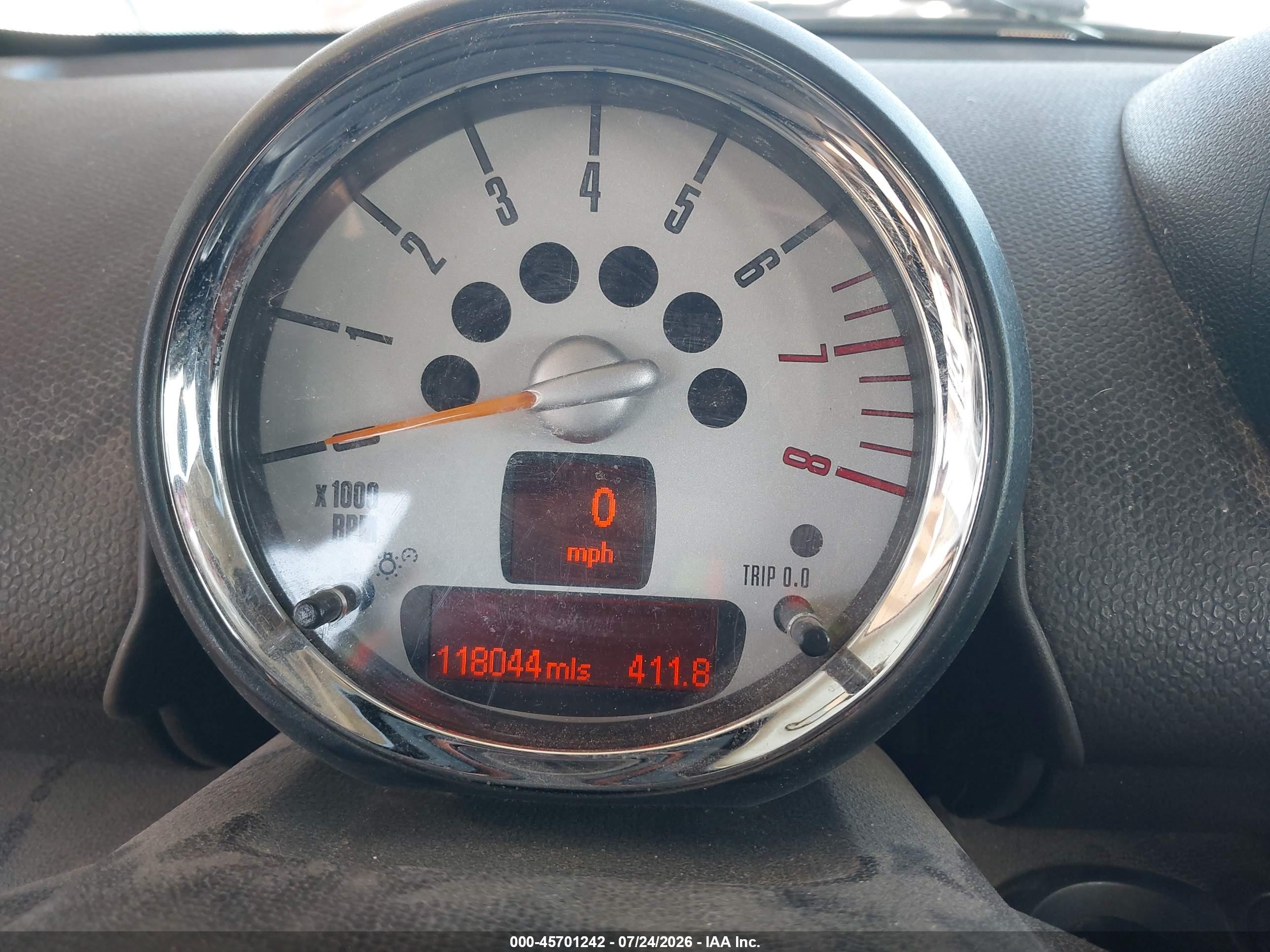 2014 Mini Paceman Cooper White vin: WMWSS1C52EWN46669