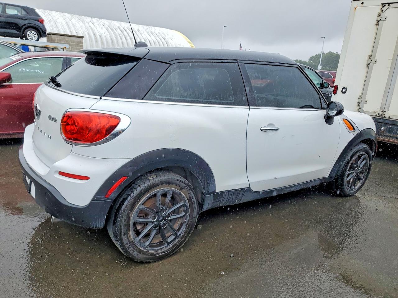 2015 Mini Cooper Paceman White vin: WMWSS1C52FWN94917